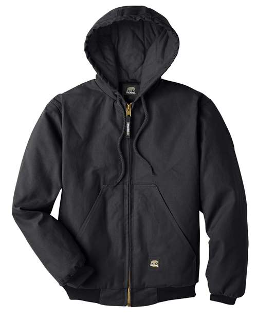Berne Apparel HJ51T Men's Tall Highland Washed Cotton Duck Hooded Jacket