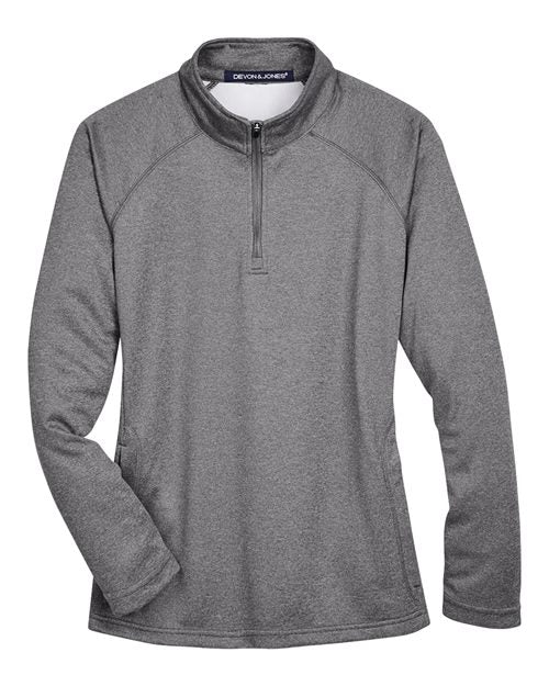 Devon & Jones DG440W Women's Stretch Tech-Shell® Compass Quarter-Zip Pullover