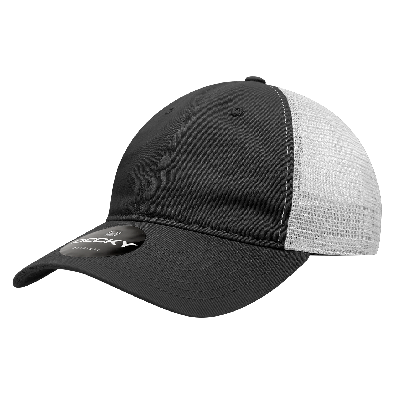 Decky 120 6 Panel Low Profile Relaxed Cotton Trucker