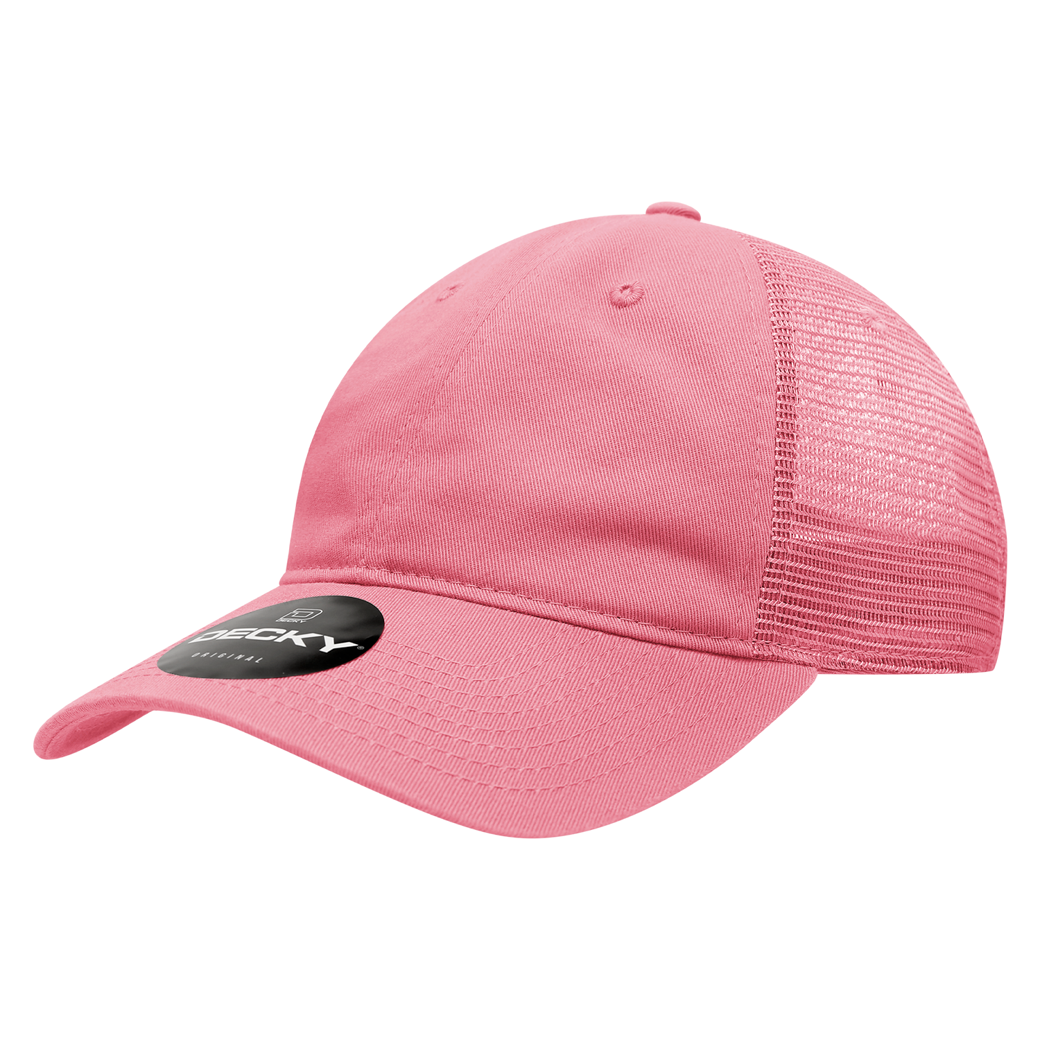 Decky 120 6 Panel Low Profile Relaxed Cotton Trucker