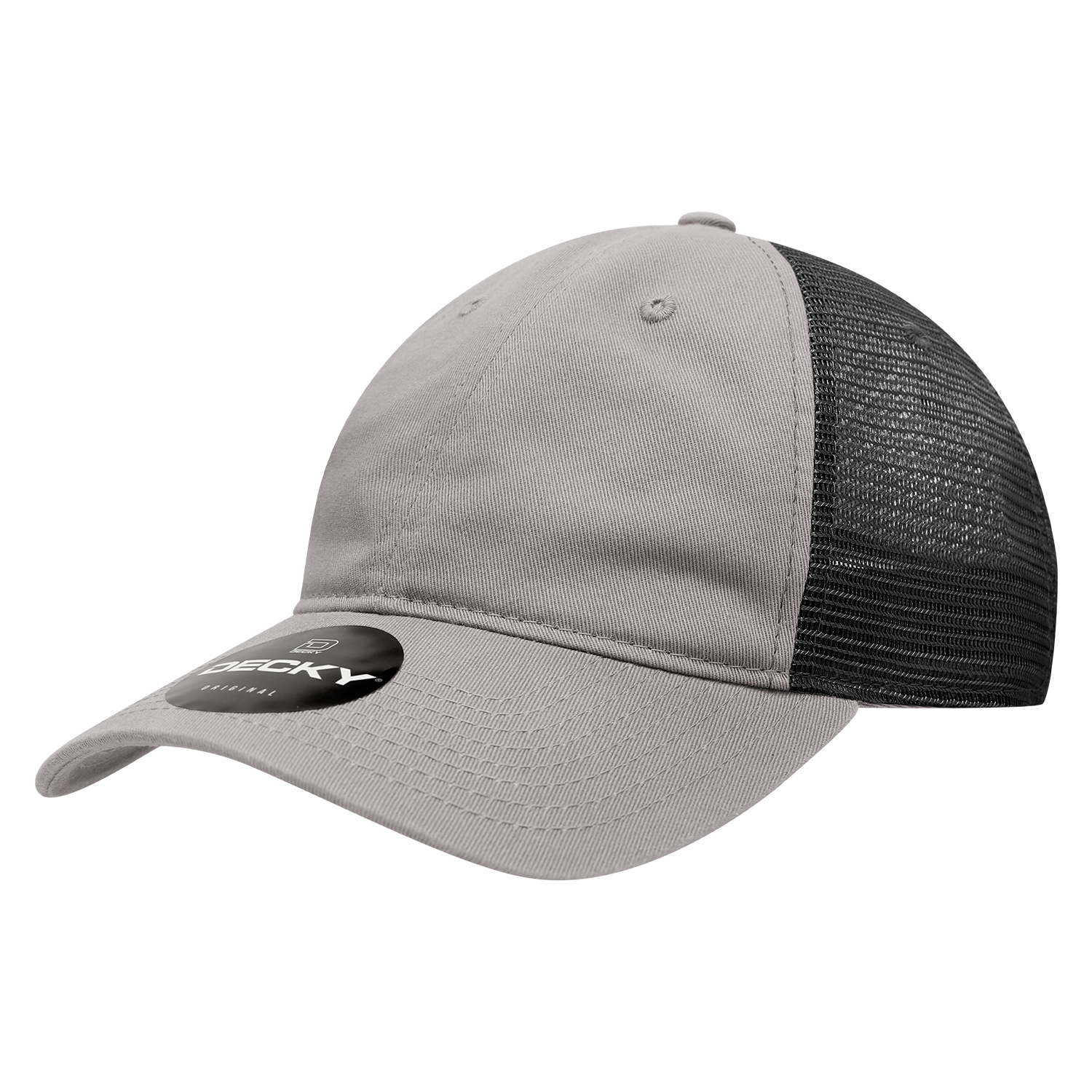 Decky 120 6 Panel Low Profile Relaxed Cotton Trucker