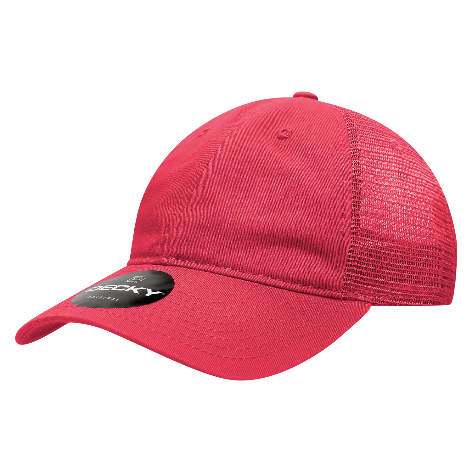 Decky 120 6 Panel Low Profile Relaxed Cotton Trucker