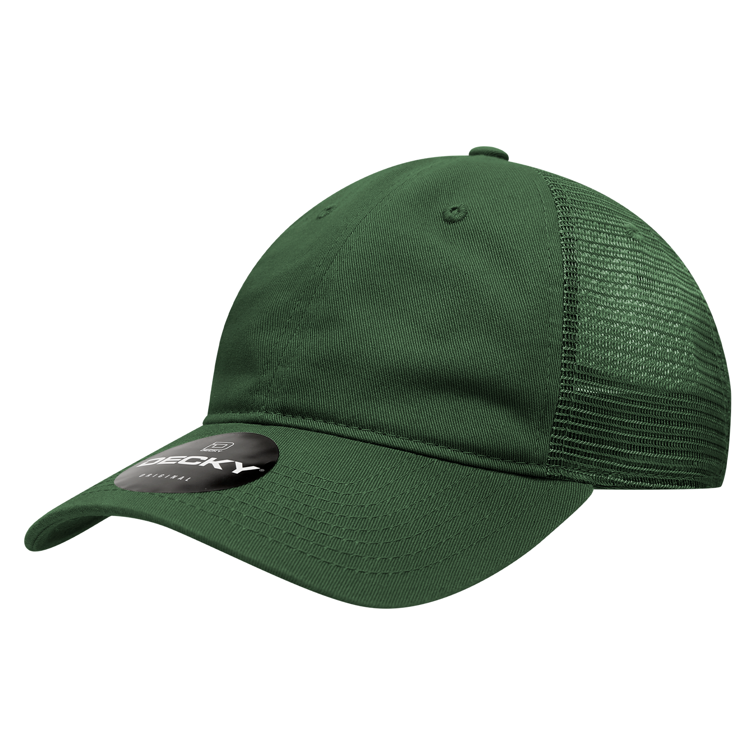 Decky 120 6 Panel Low Profile Relaxed Cotton Trucker