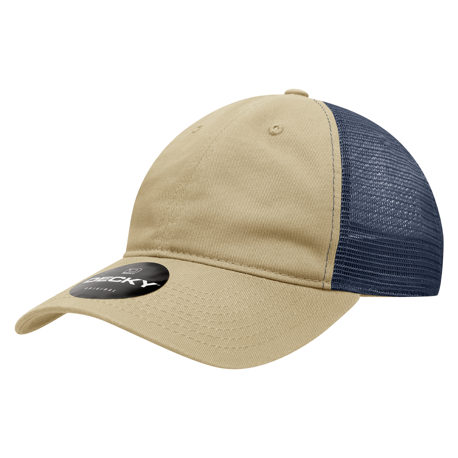 Decky 120 6 Panel Low Profile Relaxed Cotton Trucker