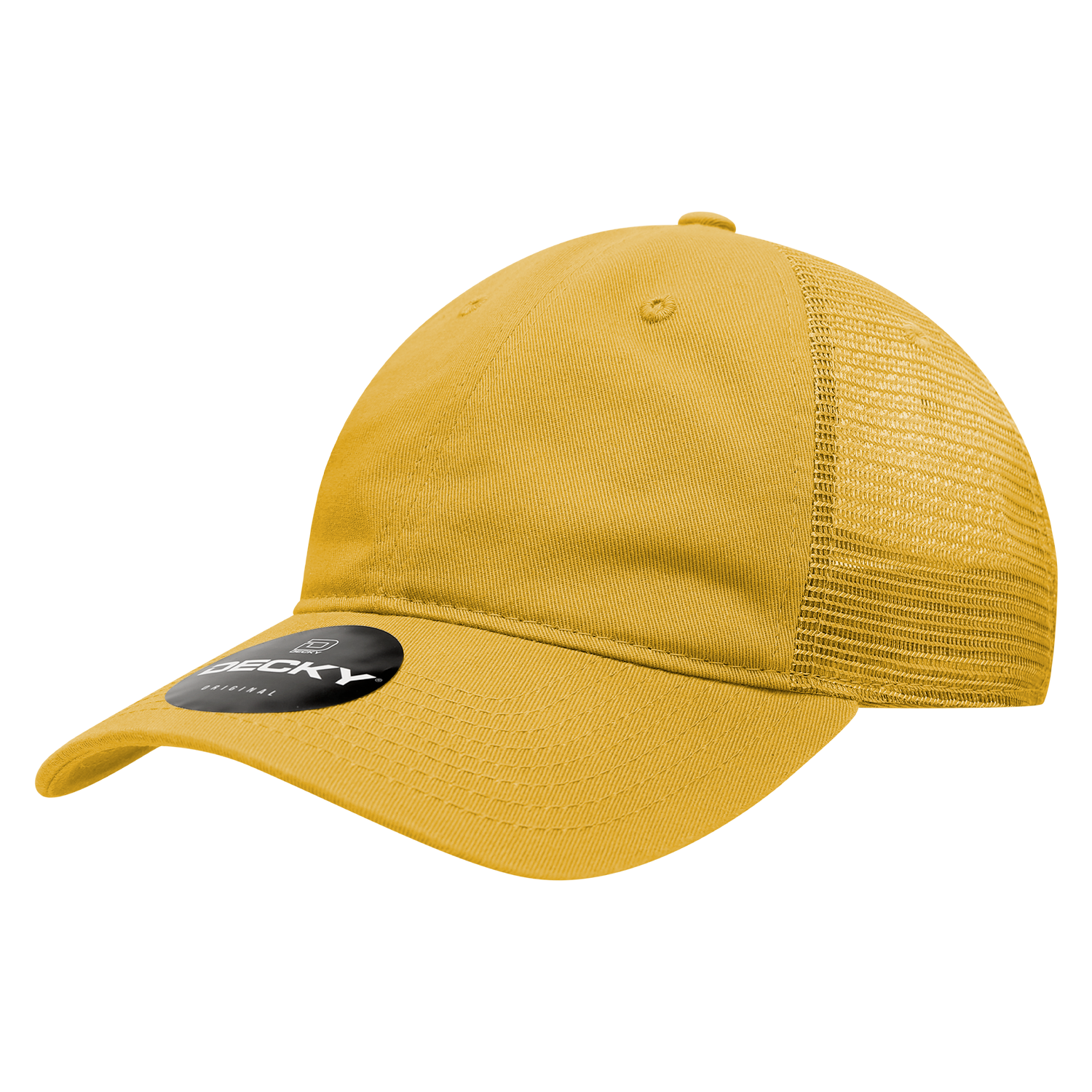 Decky 120 6 Panel Low Profile Relaxed Cotton Trucker