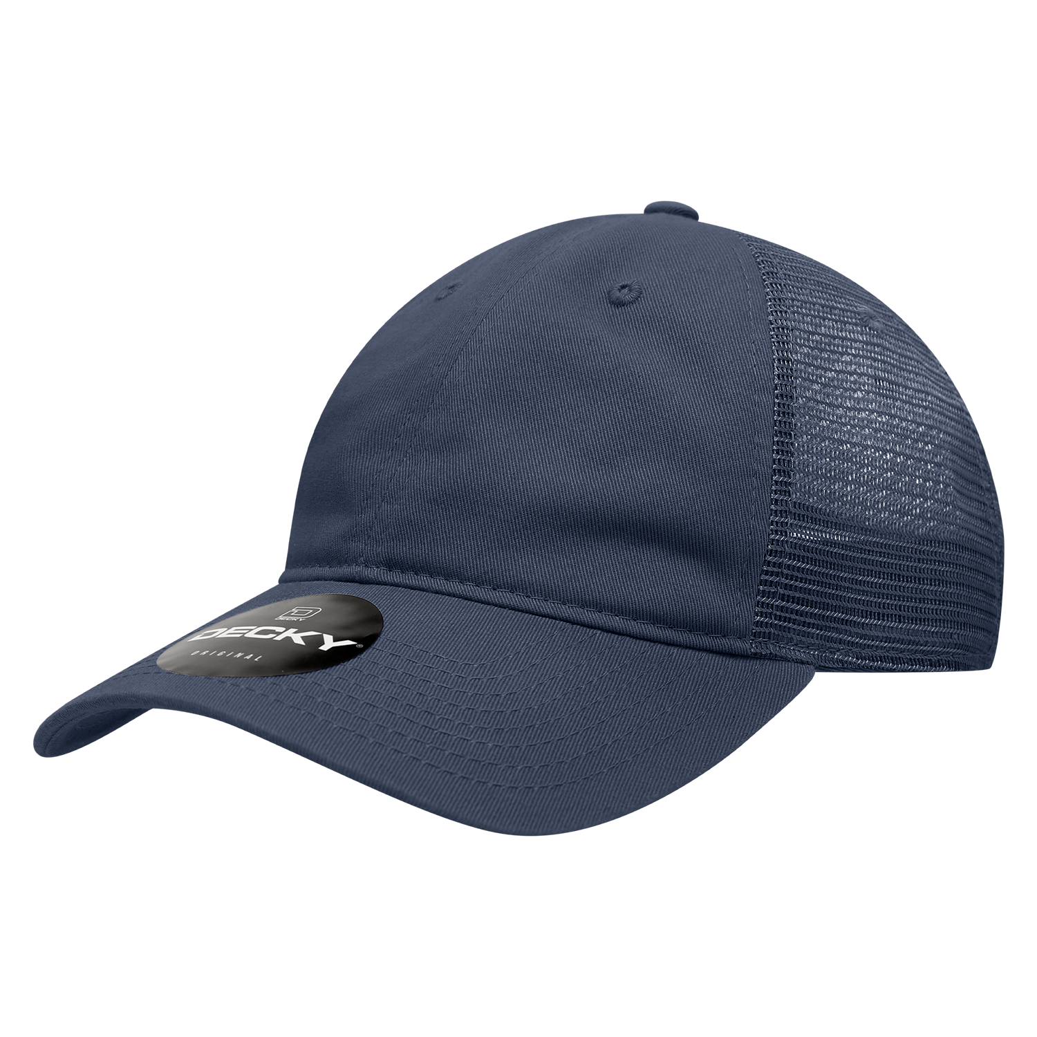 Decky 120 6 Panel Low Profile Relaxed Cotton Trucker