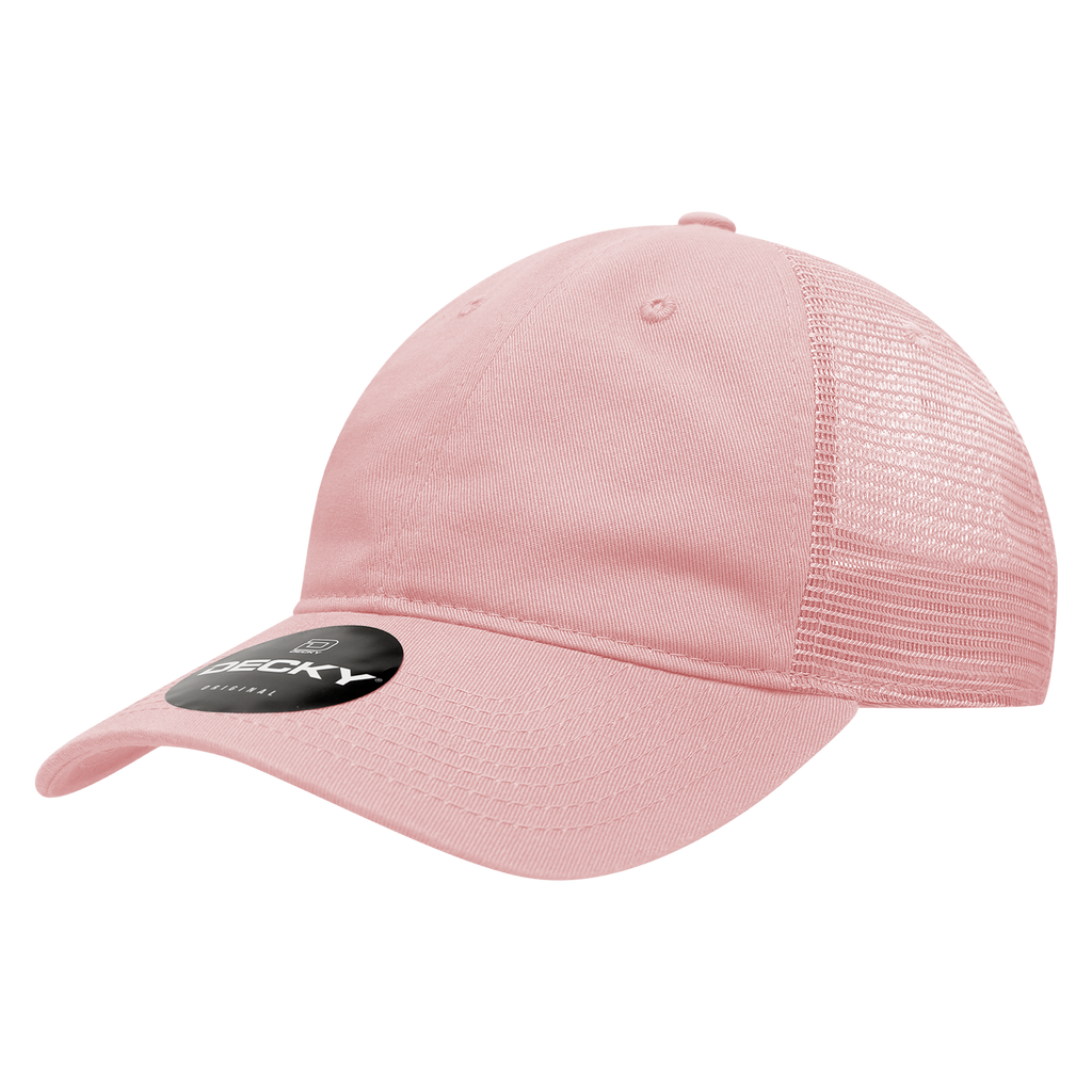 Decky 120 6 Panel Low Profile Relaxed Cotton Trucker