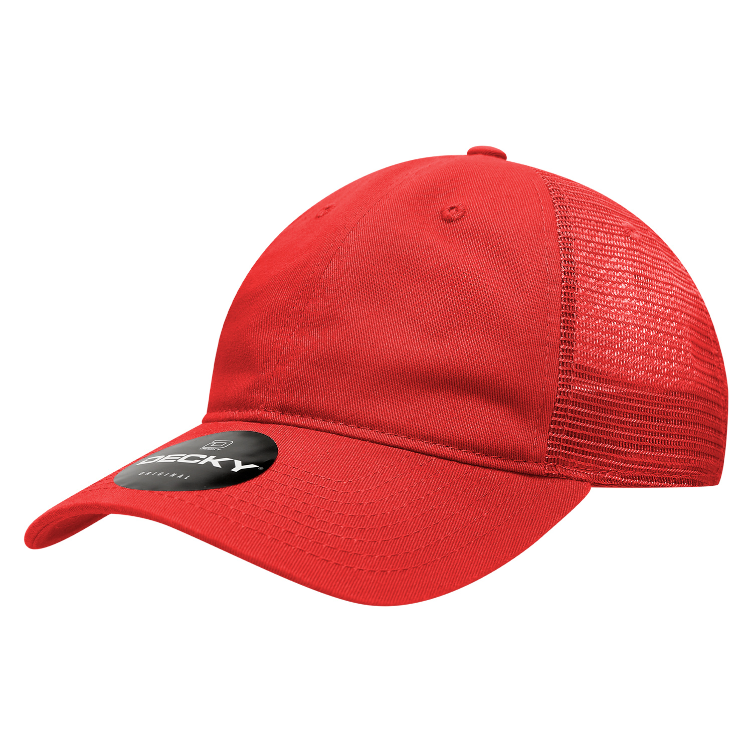 Decky 120 6 Panel Low Profile Relaxed Cotton Trucker
