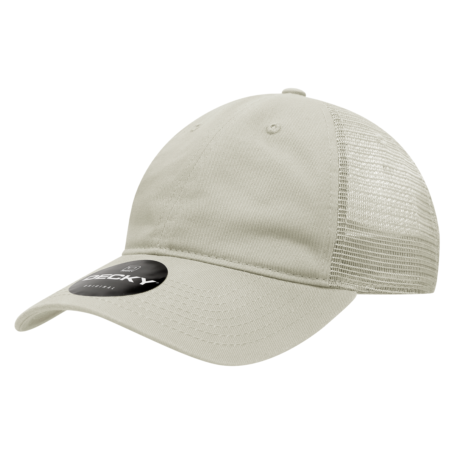 Decky 120 6 Panel Low Profile Relaxed Cotton Trucker