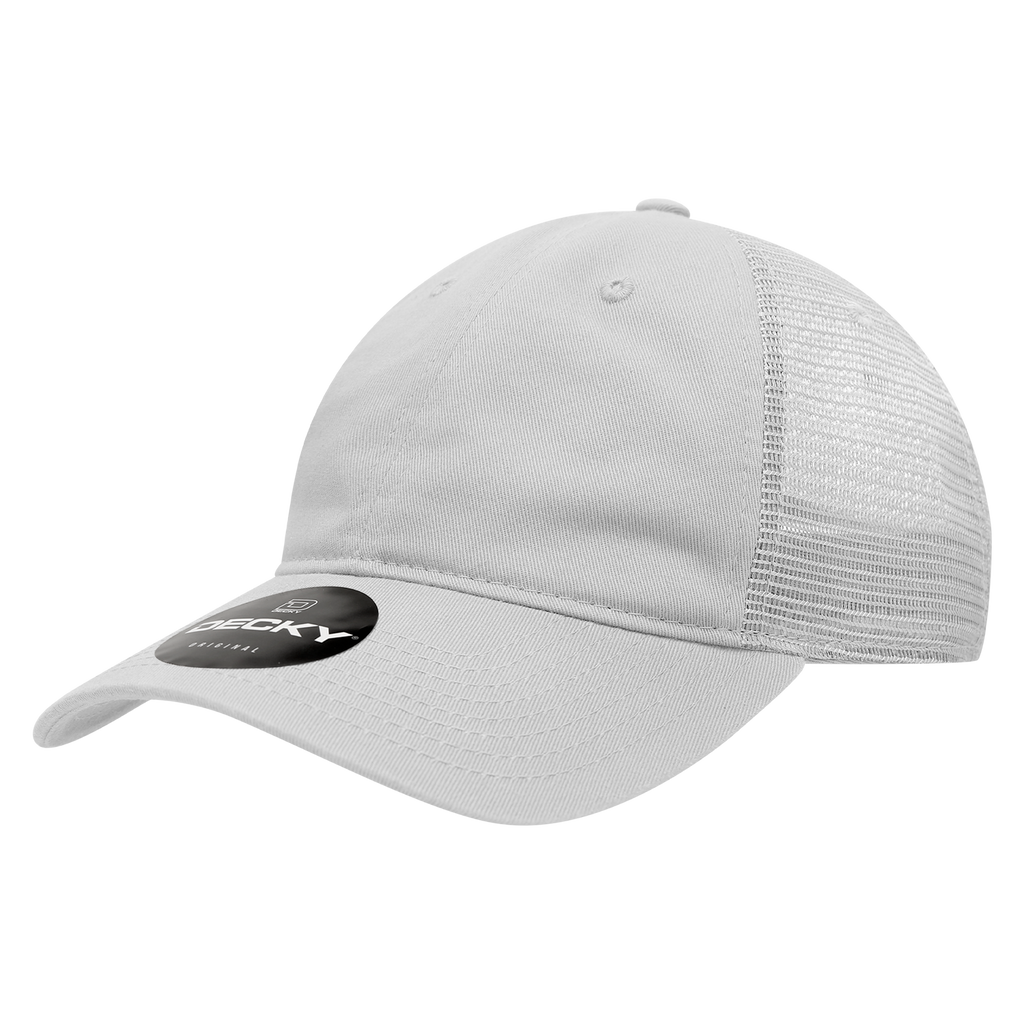Decky 120 6 Panel Low Profile Relaxed Cotton Trucker