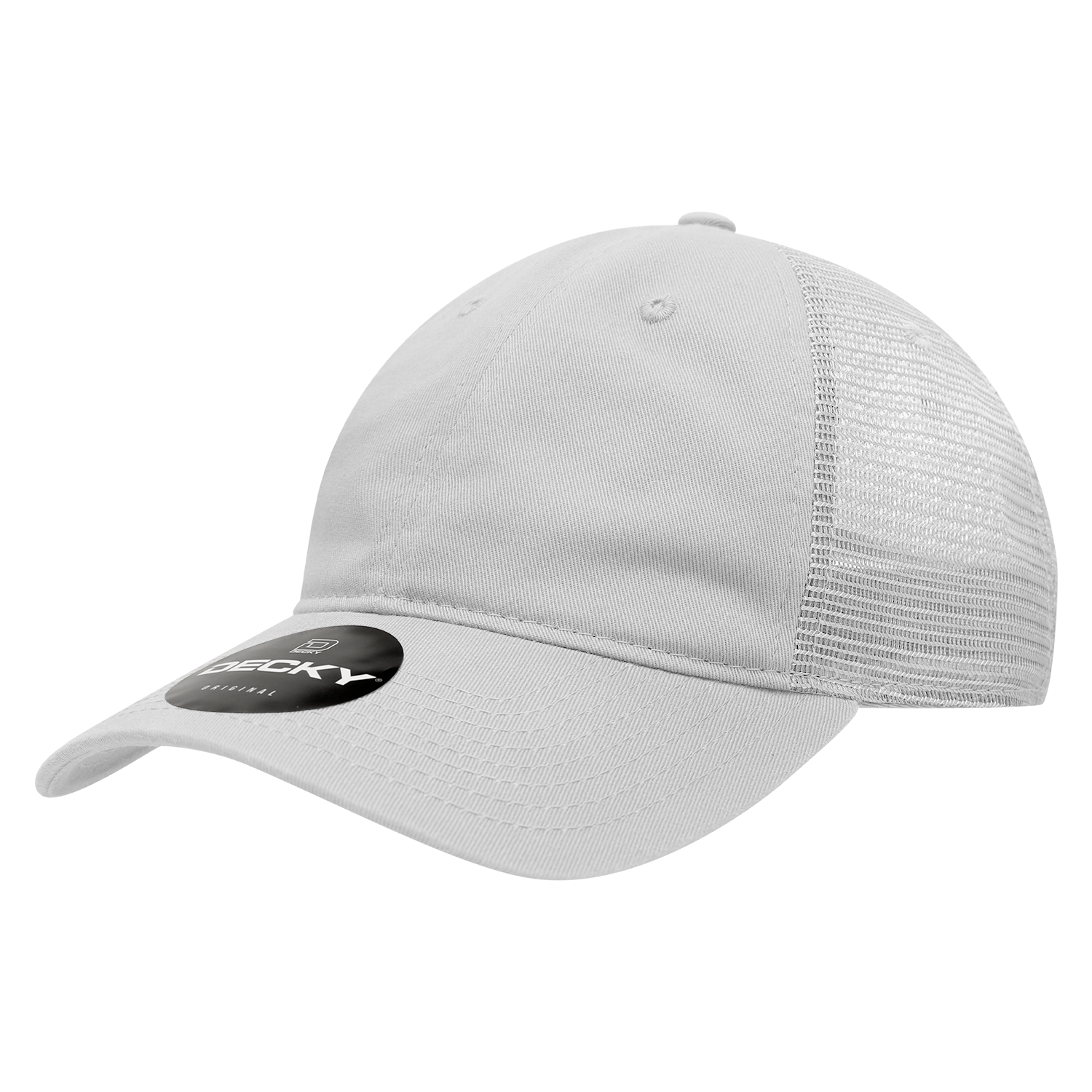 Decky 120 6 Panel Low Profile Relaxed Cotton Trucker