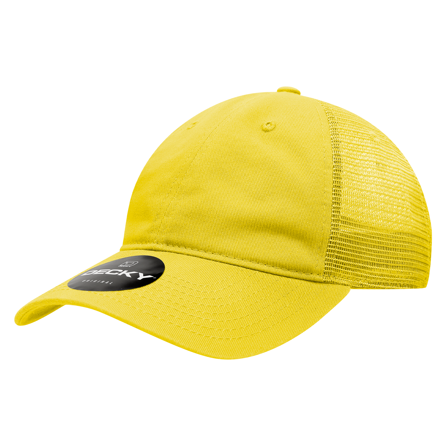 Decky 120 6 Panel Low Profile Relaxed Cotton Trucker