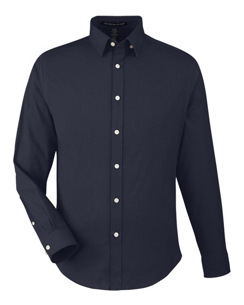 Devon & Jones DG505 Men's CrownLux Performance® Spencer Poplin Dress Shirt