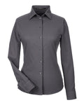 Devon & Jones DG535W Women's CrownLux Performance® Tonal Mini Check Woven Dress Shirt