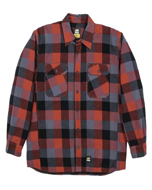 Berne Apparel SH69T Men's Tall Timber Flannel Shirt Jacket