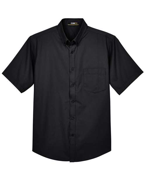 CORE365 88194T Men's Tall Optimum Short Sleeve Twill Dress Shirt