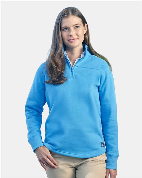 Nautica N17397 Women's Anchor Fleece Quarter-Zip Sweatshirt