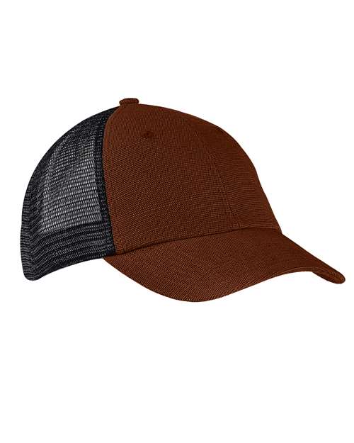 econscious EC7095 Washed Hemp Soft Mesh Trucker Cap
