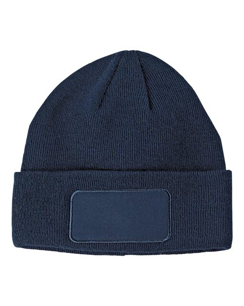 Big Accessories BA527 Patch Beanie