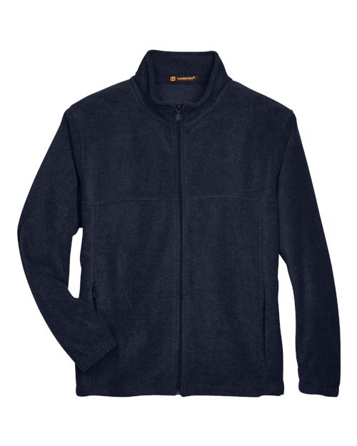 Harriton M990 Men's Full-Zip Fleece