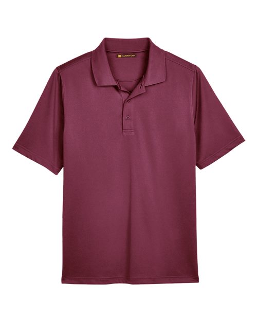 Harriton M348 Men's Advantage Snag Protection Plus Polo