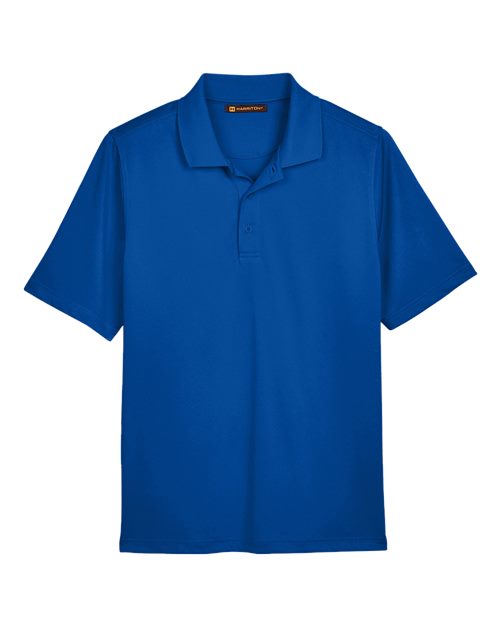 Harriton M348 Men's Advantage Snag Protection Plus Polo