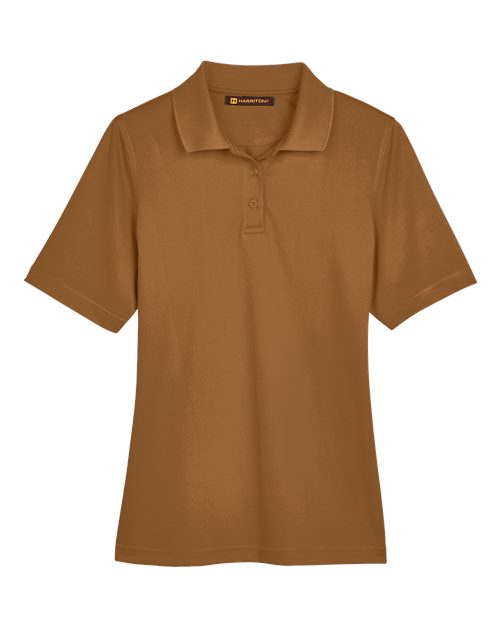 Harriton M348W Women's Advantage Snag Protection Plus Polo