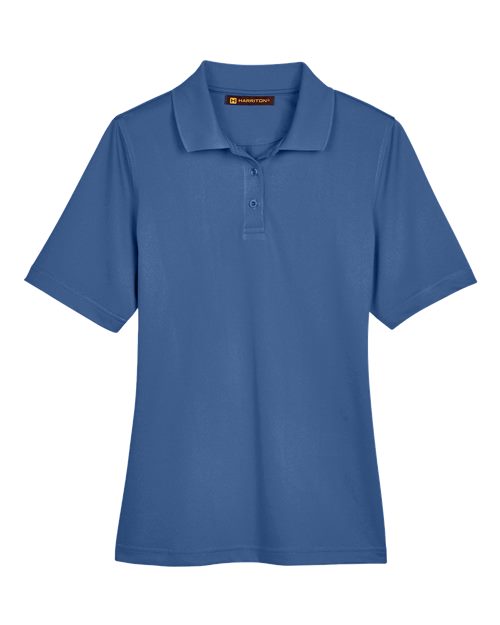 Harriton M348W Women's Advantage Snag Protection Plus Polo