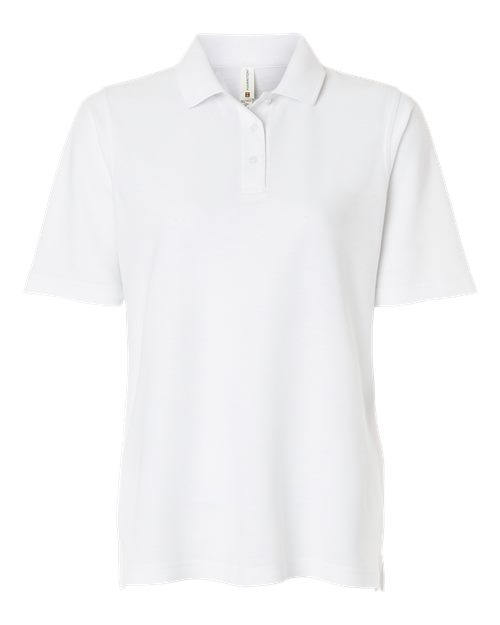Harriton M105W Women's Maverick CVC Pique Polo