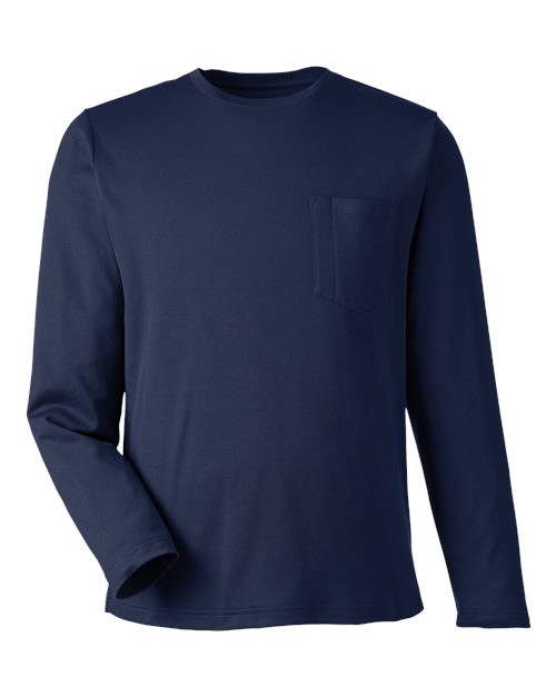 Harriton M118L Unisex Charge Snag and Soil Protect Long Sleeve T-Shirt