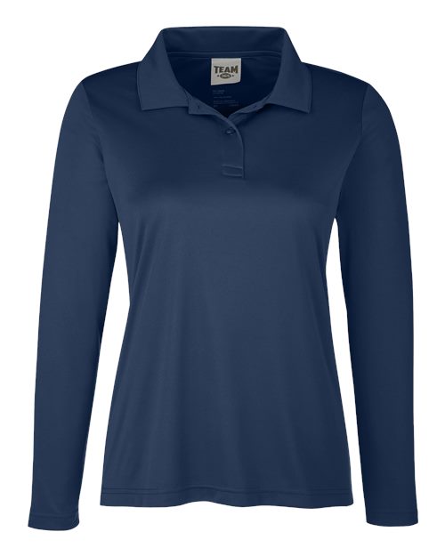 Team 365 TT51LW Women's Zone Performance Long Sleeve Polo