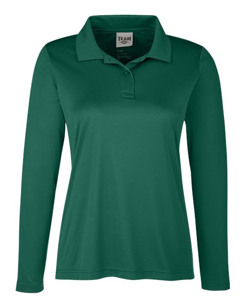 Team 365 TT51LW Women's Zone Performance Long Sleeve Polo