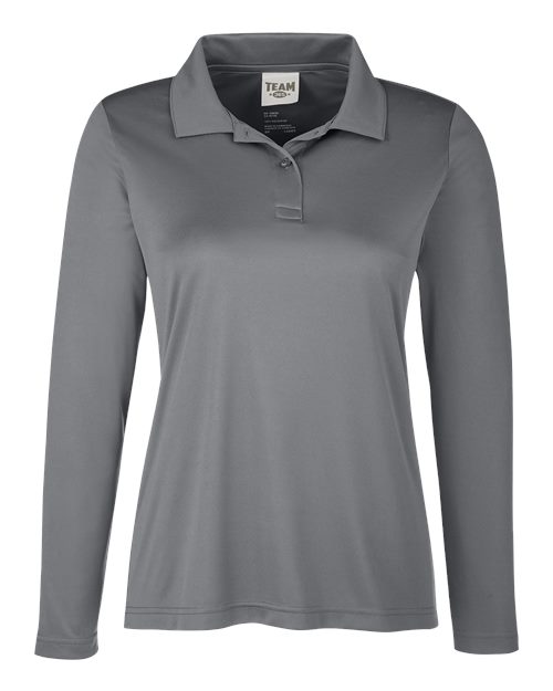 Team 365 TT51LW Women's Zone Performance Long Sleeve Polo