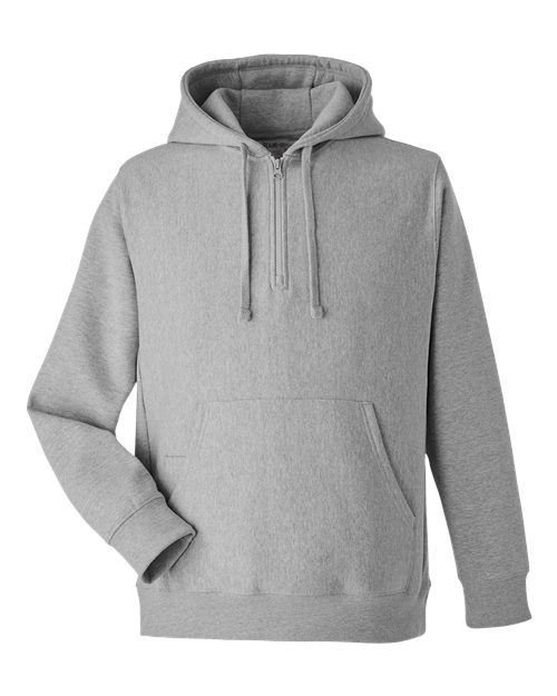 Team 365 TT97 Unisex Zone HydroSport™ Heavyweight Quarter-Zip Hooded Sweatshirt