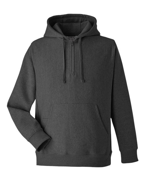 Team 365 TT97 Unisex Zone HydroSport™ Heavyweight Quarter-Zip Hooded Sweatshirt