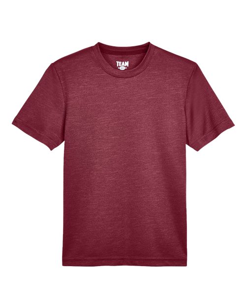 Team 365 TT11HY Youth Sonic Heather Performance T-Shirt