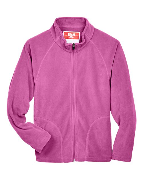 Team 365 TT90Y Youth Campus Microfleece Jacket