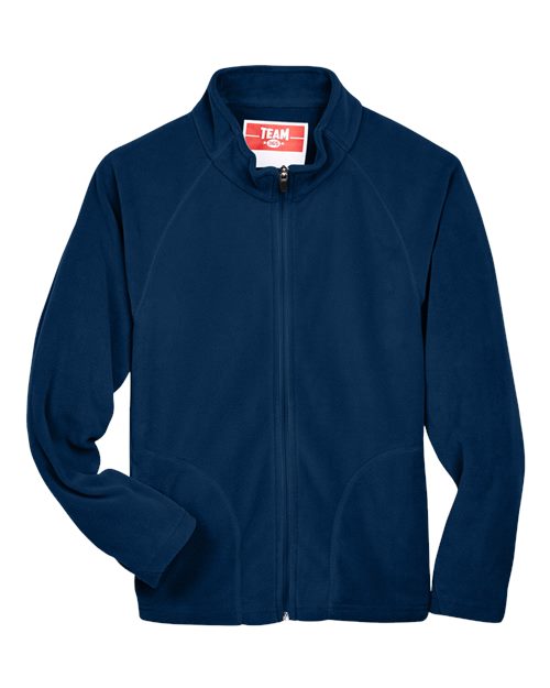 Team 365 TT90Y Youth Campus Microfleece Jacket