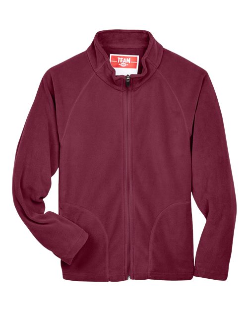 Team 365 TT90Y Youth Campus Microfleece Jacket
