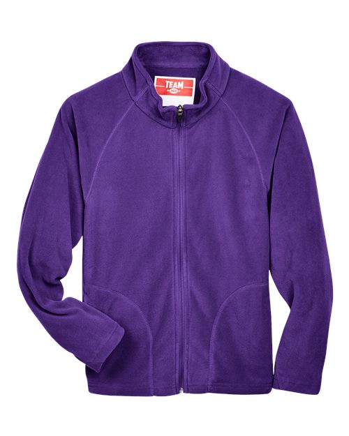 Team 365 TT90Y Youth Campus Microfleece Jacket