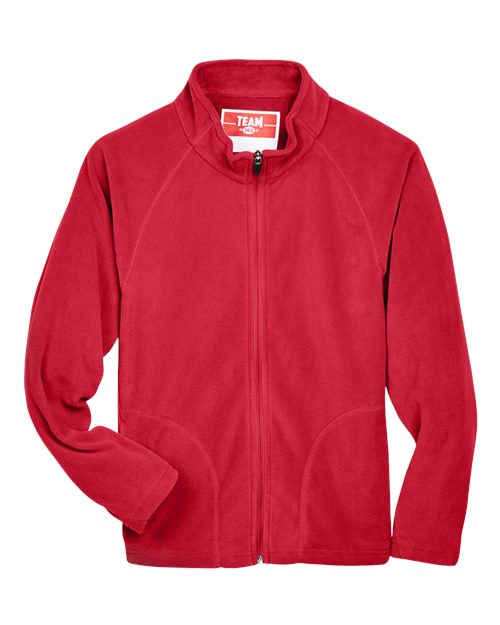 Team 365 TT90Y Youth Campus Microfleece Jacket
