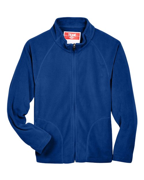 Team 365 TT90Y Youth Campus Microfleece Jacket