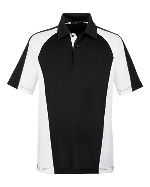 Harriton M385 Men's Advantage Snag Protection Plus IL Colorblock Polo