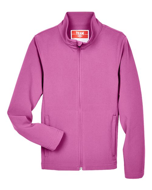 Team 365 TT80Y Youth Leader Soft Shell Jacket
