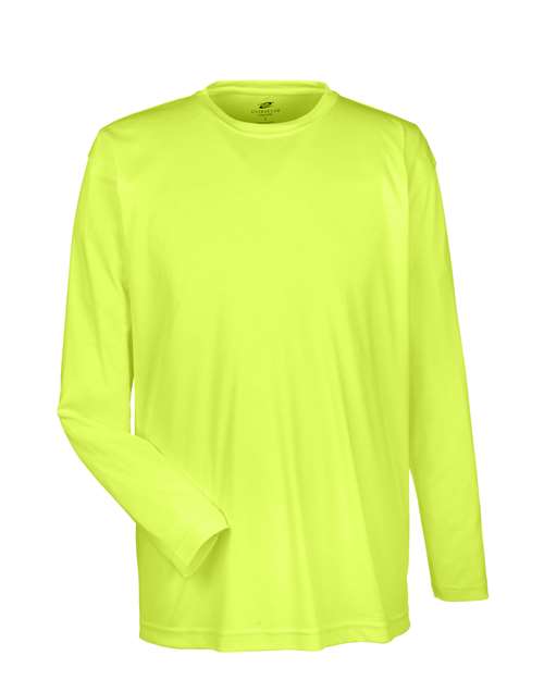 UltraClub 8422 Men's Cool & Dry Sport Long Sleeve Performance Interlock T-Shirt