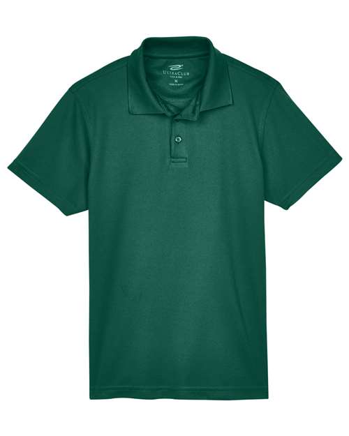 UltraClub 8210Y Youth Cool & Dry Mesh Piqué Polo