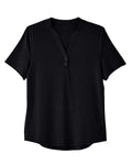 North End NE100W Women's JAQ Snap-Up Stretch Performance Polo
