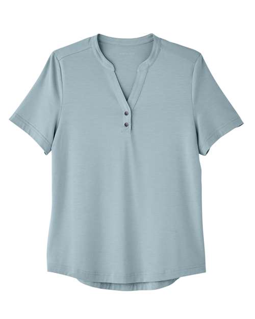 North End NE100W Women's JAQ Snap-Up Stretch Performance Polo