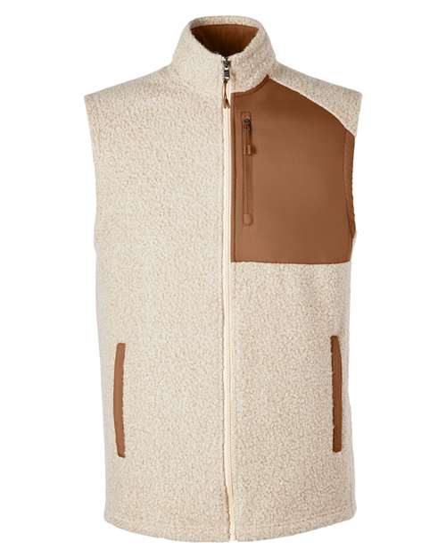 North End NE714 Men's Aura Sweater Fleece Vest