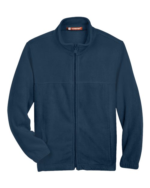 Harriton M990Y Youth Full-Zip Fleece